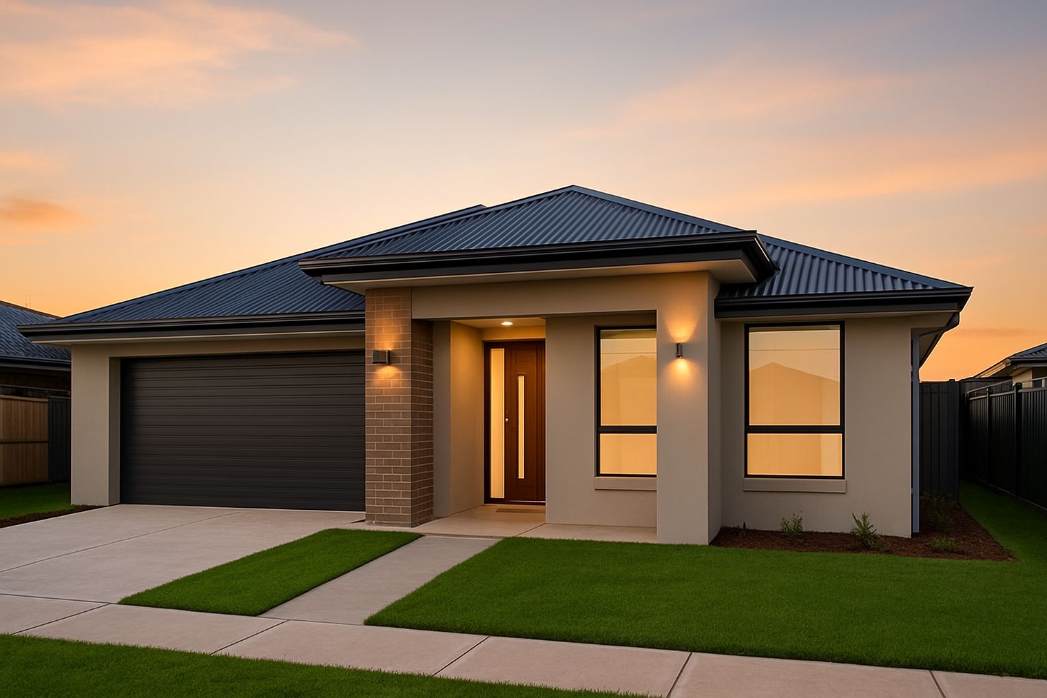 New houses claim $20,723 vs $6,281 established; townhouses $18,957 vs $8,125