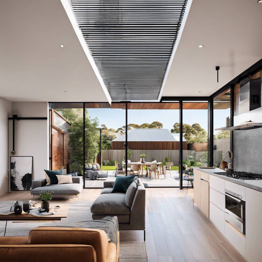 Modern, spacious living area with indoor-outdoor flow and minimalist design elements.