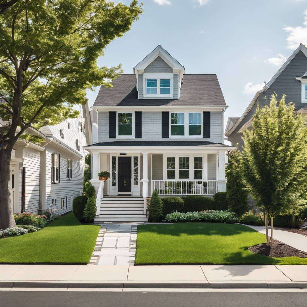 Charming two-story Melbourne house with gabled roof and landscaped yard on a sunny day.