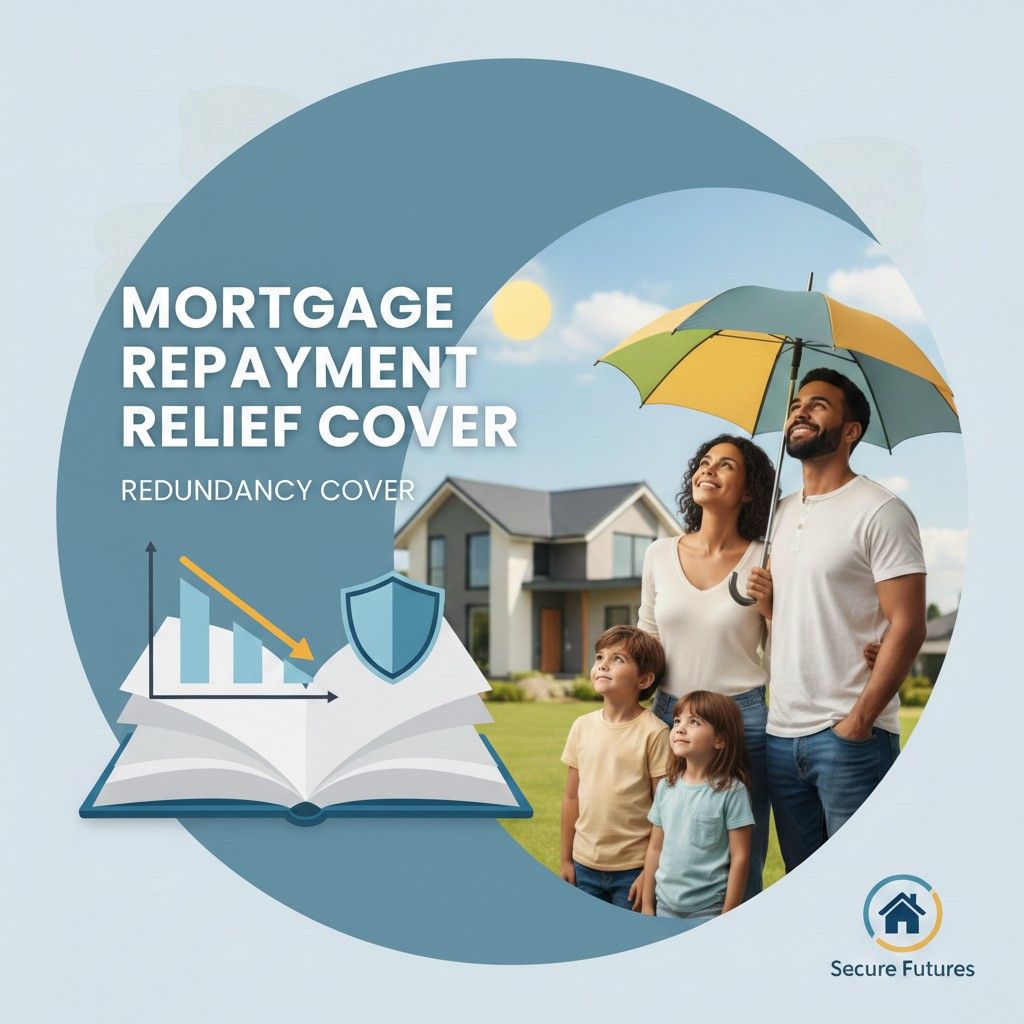 Mortgage redundancy protection cover for homeowners by Secure Futures, ensuring financial security.